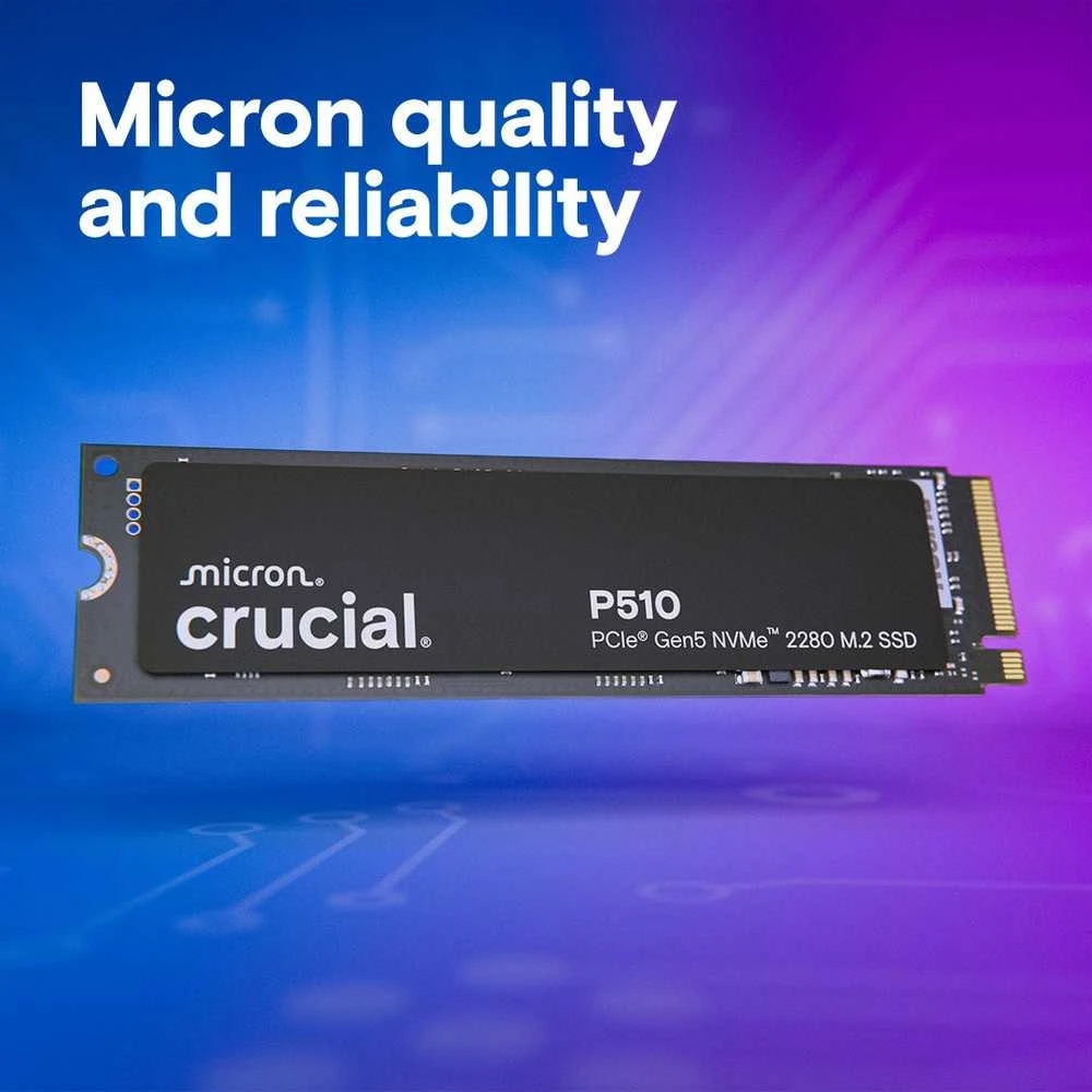 Crucial P510 M.2 PCI-e 5.0 NVMe 1TB