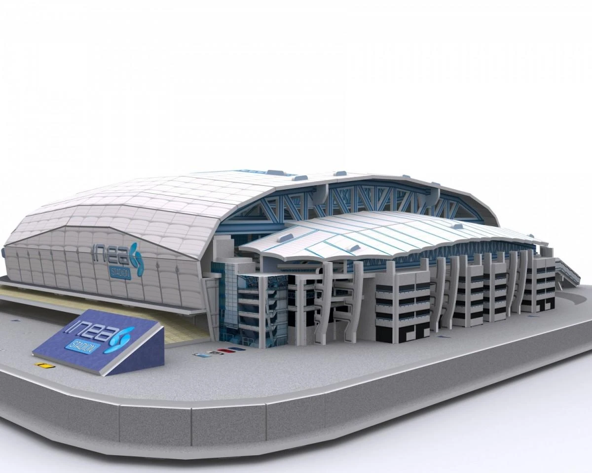 Dėlionė Puzzle Poznanės „Lech“ stadiono 3D galvosūkis