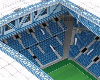 Dėlionė CubicFun Puzzle Poznanės „Lech“ stadiono 3D galvosūkis