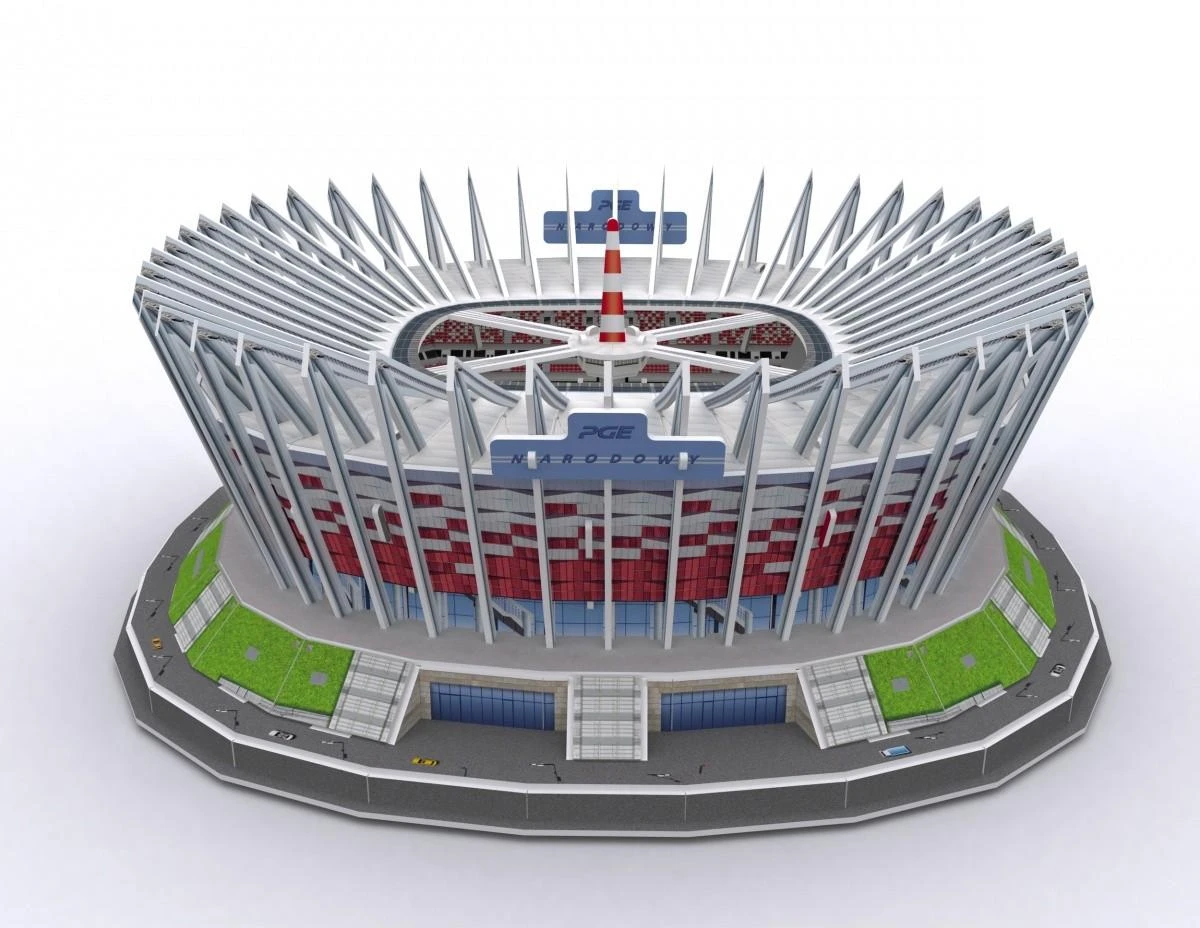 Puzzle 105 detalių 3D dėlionė PGE Nacionalinis stadionas