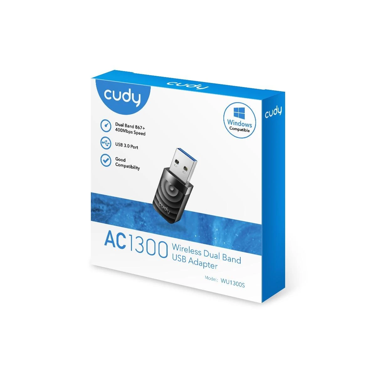 Cudy WU1300S USB Wi-Fi adapteris su pakuote