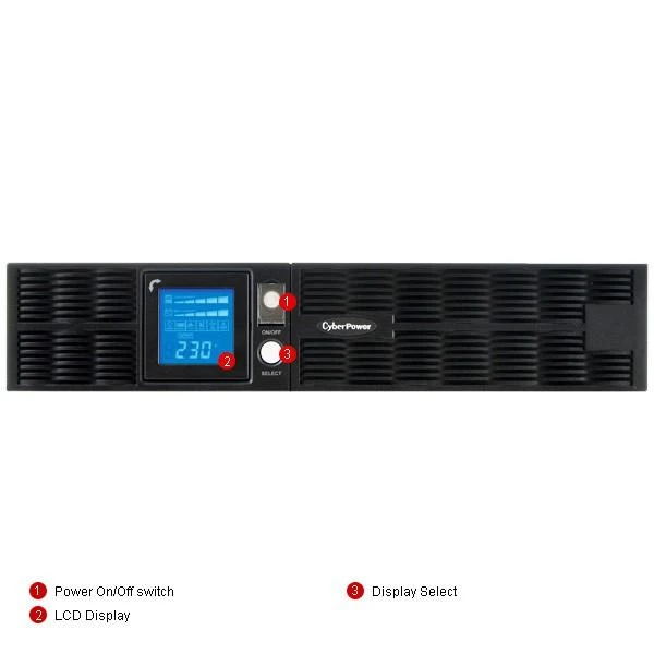 CYBERPOWER PR2200ELCDSL UPS 2200VA/1980W 36M Garantija VMWARE