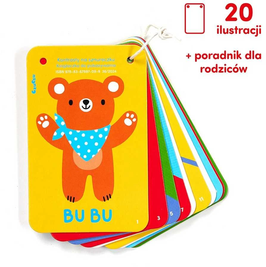 CzuCzu Kontrastai ant stygos 6m+ 9m+ knyga, skirta rodyti ZA5550