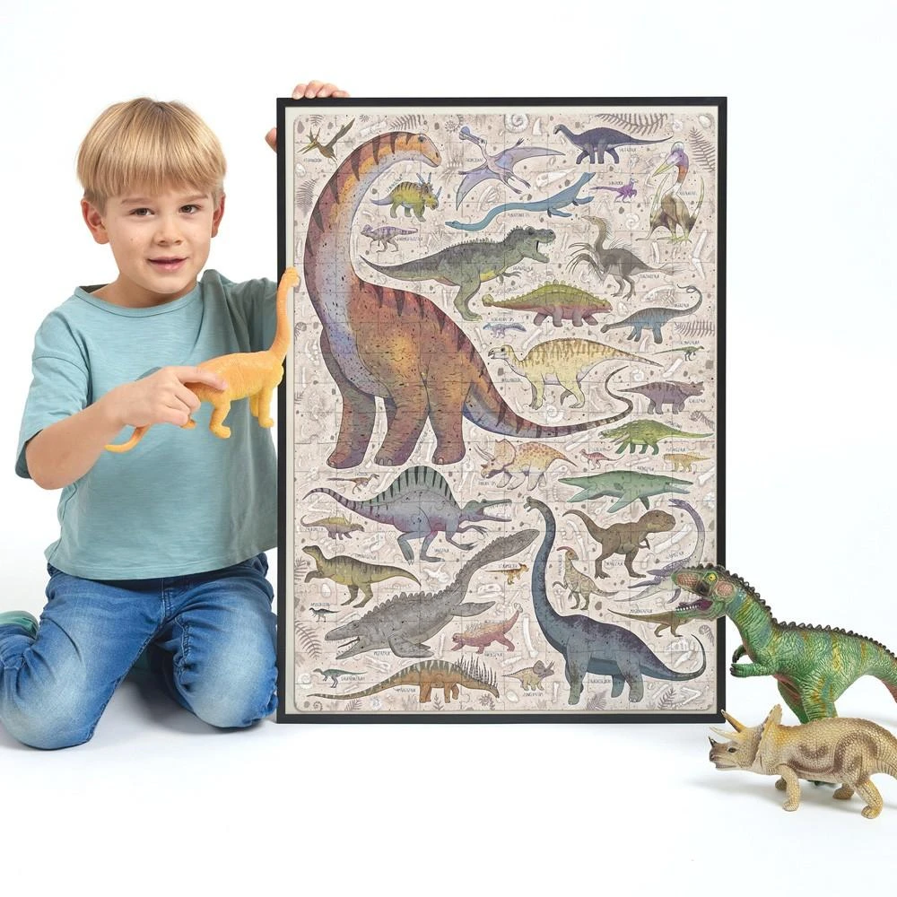 CzuCzu Dėlionė 200 vnt. - Dinozaurai