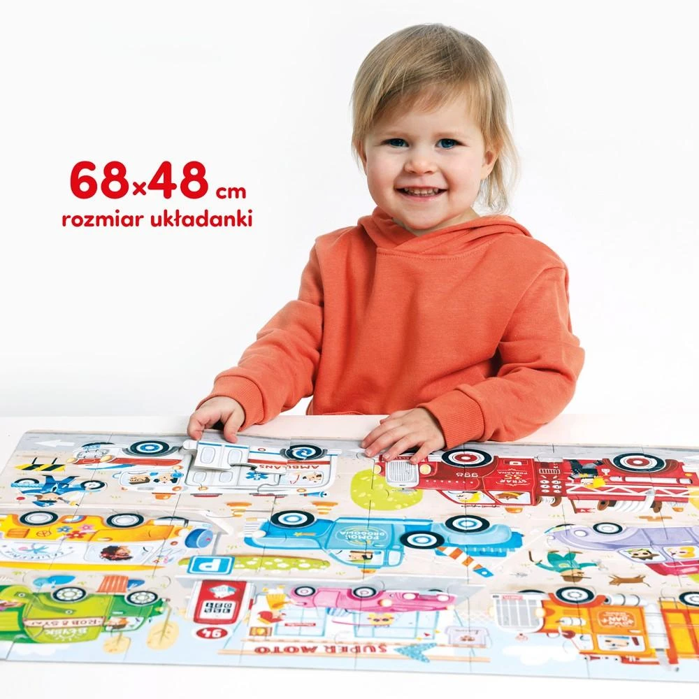 CzuCzu Dėlionė 40 vnt. - Automobiliai