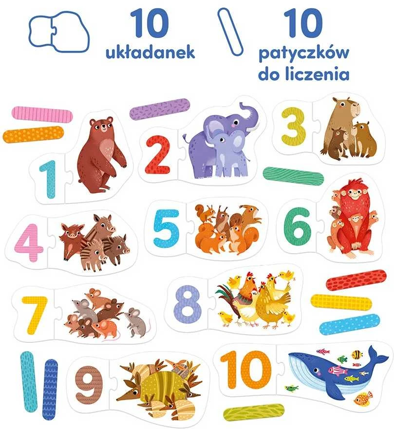 CzuCzu dėlionė skaičių poroms 93686