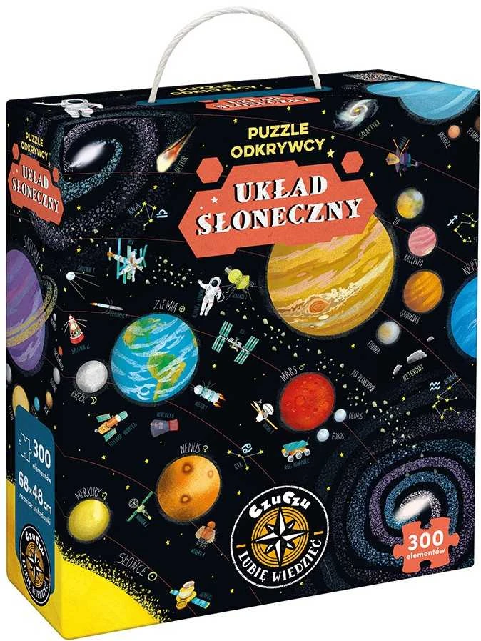 Dėlionė Czuczu Explorers galvosūkis - Saulės sistema 300 dalių