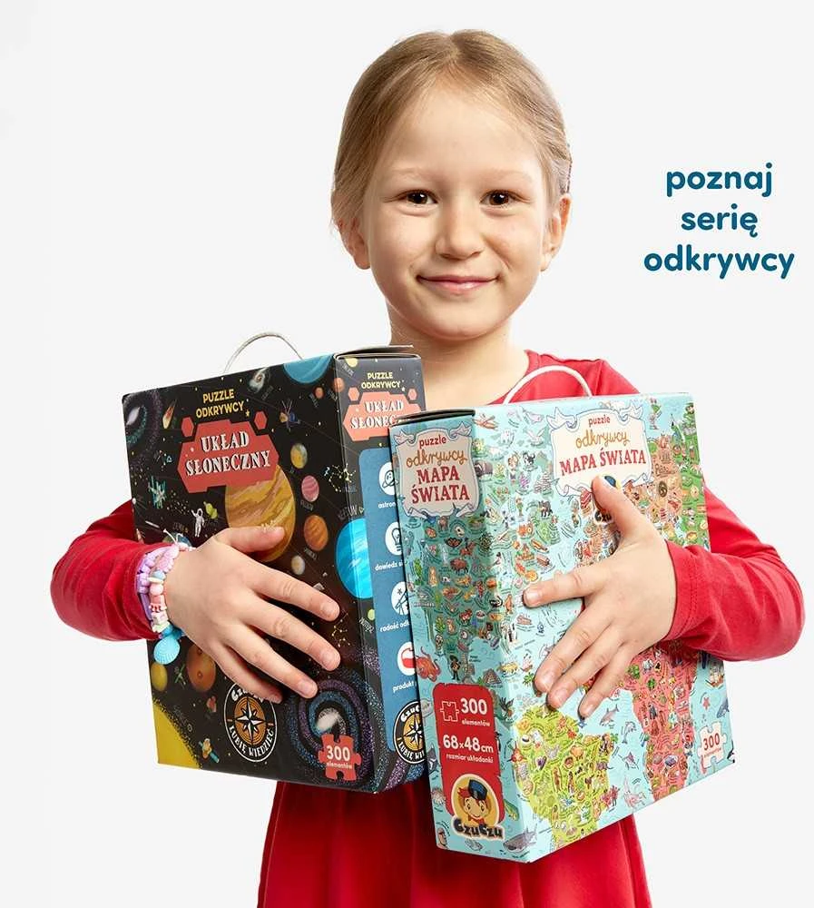Dėlionė Czuczu Explorers galvosūkis - Saulės sistema 300 dalių