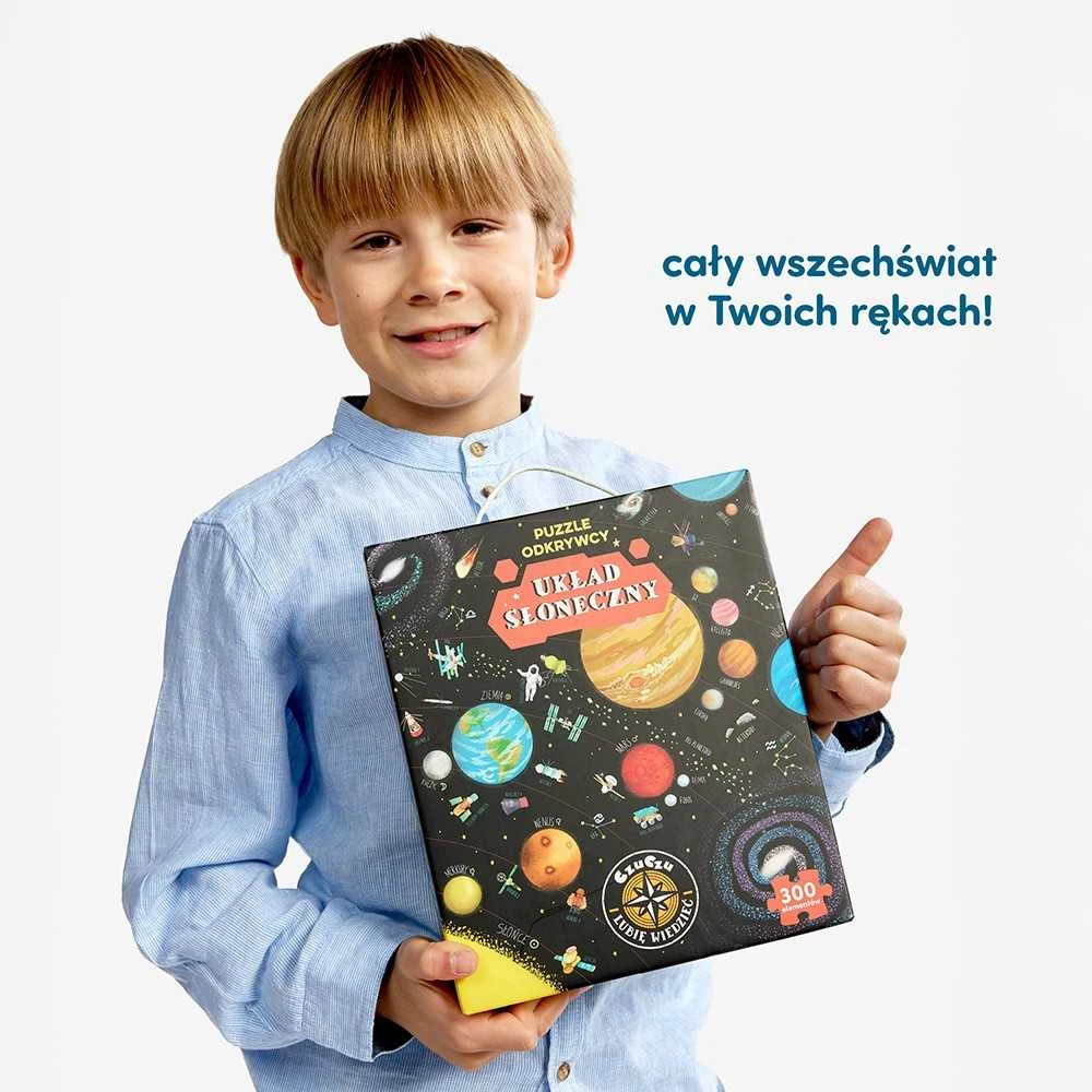 Dėlionė Czuczu Explorers galvosūkis - Saulės sistema 300 dalių