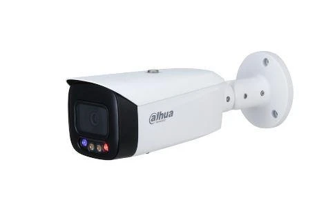 Dahua IP kamera HFW3849T1-AS-PV. 8MP VISIŲ SPALVŲ. LED pašvietimas iki 30m. 2,8 mm 106°, PoE, IP67, SMD