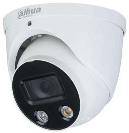 Dahua IP kamera HDW3549HP-AS-PV. 5MP FULL-COLOR. IR LED pašvietimas iki 30m. 2.8mm 97°. SMD, IVS