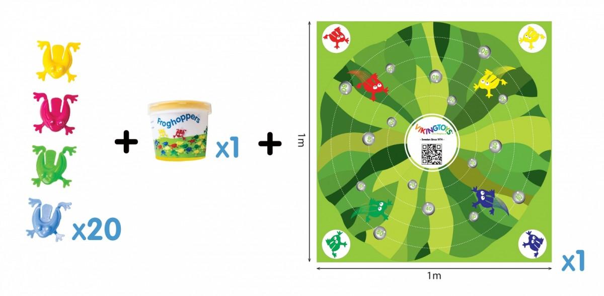 Dante Frogs su Viking Toys kilimėlis (GXP-699070)
