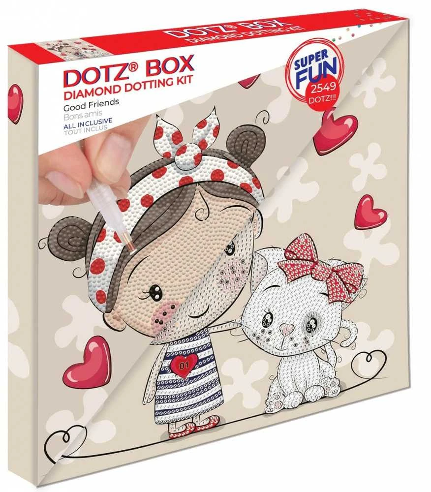 Diamond Dotz Deimantinė mozaika Good friends, 28X28 cm
