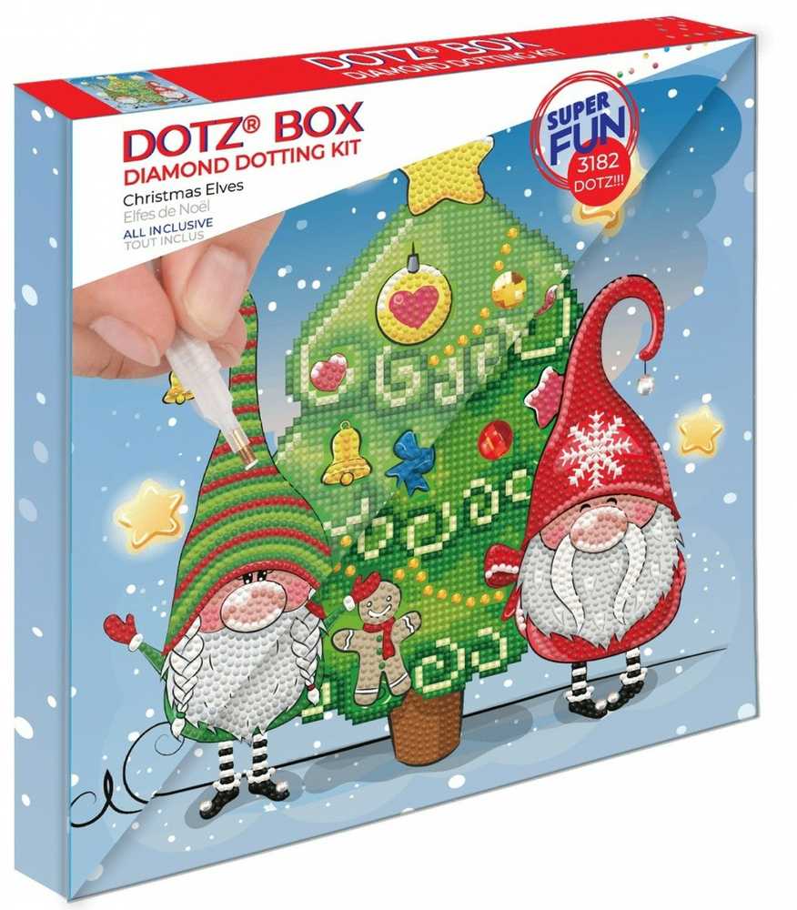 Dante DIAMOND DOTZ DIAMOND DOTZ DOTZ BOX CHRISTMAS ELVES