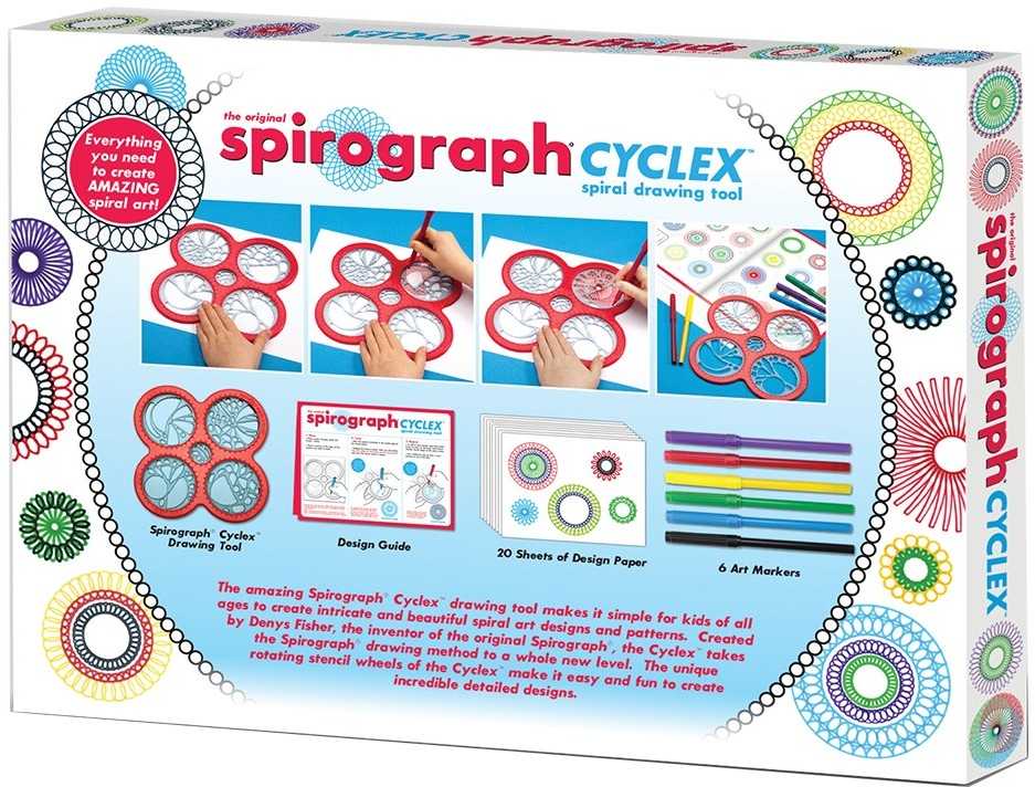 Penword Spirograph Spirografas – „Cyclex“ piešimo rinkinys (33002153)