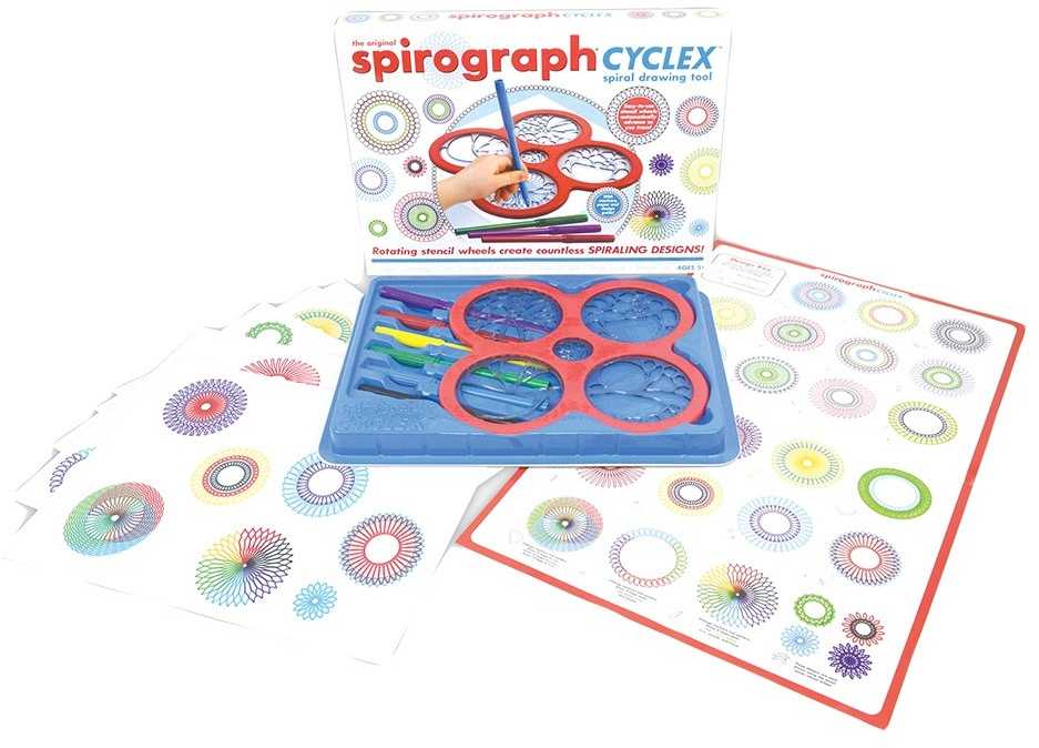 Penword Spirograph Spirografas – „Cyclex“ piešimo rinkinys (33002153)