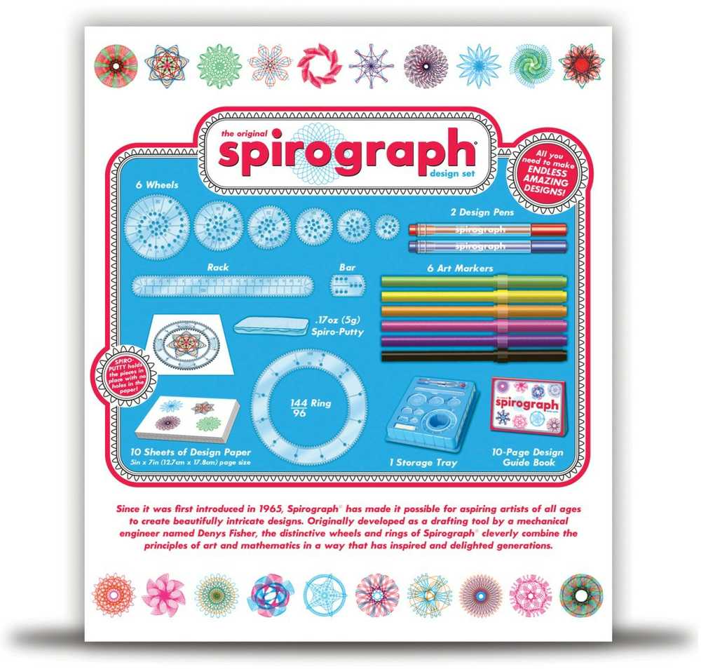 Dante Spirograph Spirografas – dizaino rinkinys (33002166)
