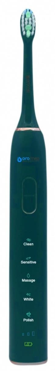 Elektrinis dantų šepetėlis Oromed Oro-Brush, Žalias