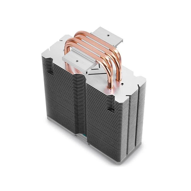 „Deepcool Gammaxx GT“ aušintuvas, 0,5 mm storio pelekai ir 4 šilumos vamzdžiai, 120 mm RGB ventiliatorius, „Intel /115x/1366/20XX“ ir „AMD AM x/FM x“ universalus, „Oro vėsintuvas“, „Intel 150W“, „AMD 140 W“