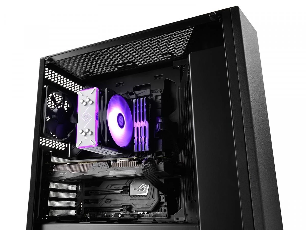 „Deepcool Gammaxx GT“ aušintuvas, 0,5 mm storio pelekai ir 4 šilumos vamzdžiai, 120 mm RGB ventiliatorius, „Intel /115x/1366/20XX“ ir „AMD AM x/FM x“ universalus, „Oro vėsintuvas“, „Intel 150W“, „AMD 140 W“