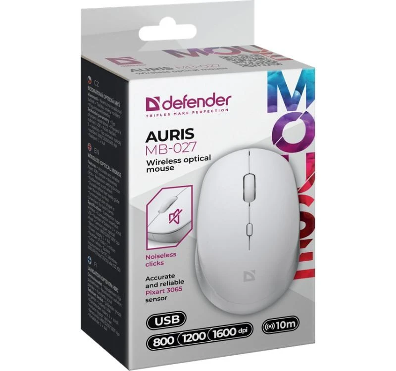 Belaidė pelė Defender Auris MB-027