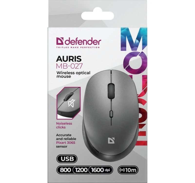 Belaidė pelė Defender Auris MB-027