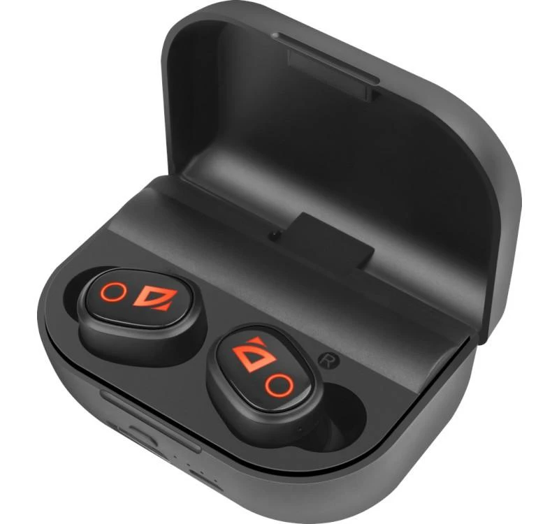Ausinės Defender Twins 639 Juoda