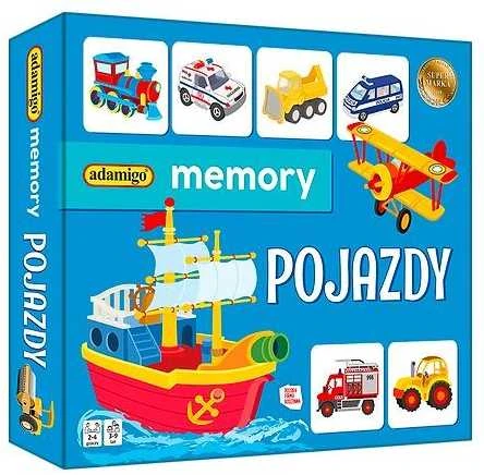 Stalo žaidimas Adamigo Memory Vehicles