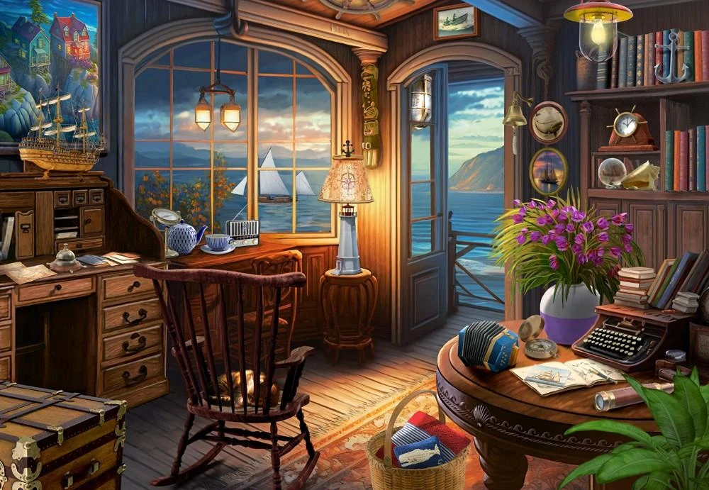 Castorland dėlionė Sailor's House 1000 det.