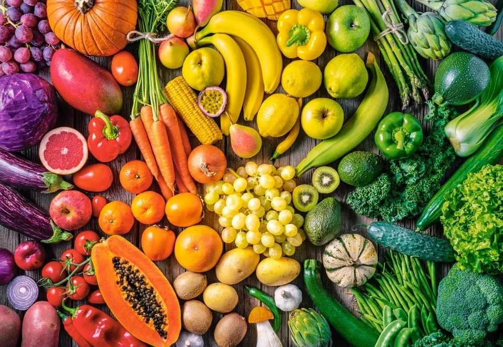 Castorland Dėlionė 1500 vnt. - Vitaminų vaivorykštė aprašymas - Prekės nuotrauka