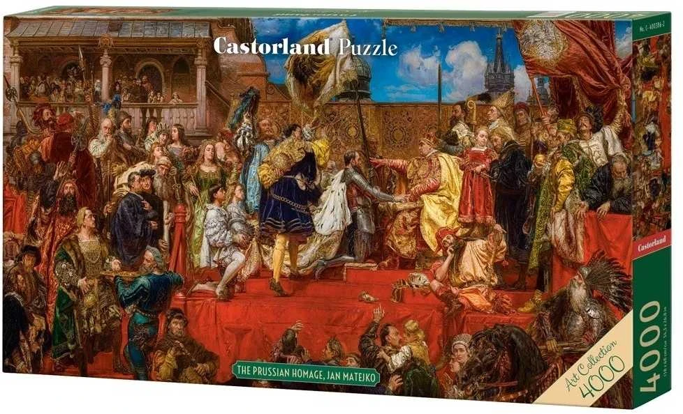 Castorland Dėlionė 4000 vnt. - Jan Matejko: Prūsų pagerbimas aprašymas - Prekės nuotrauka