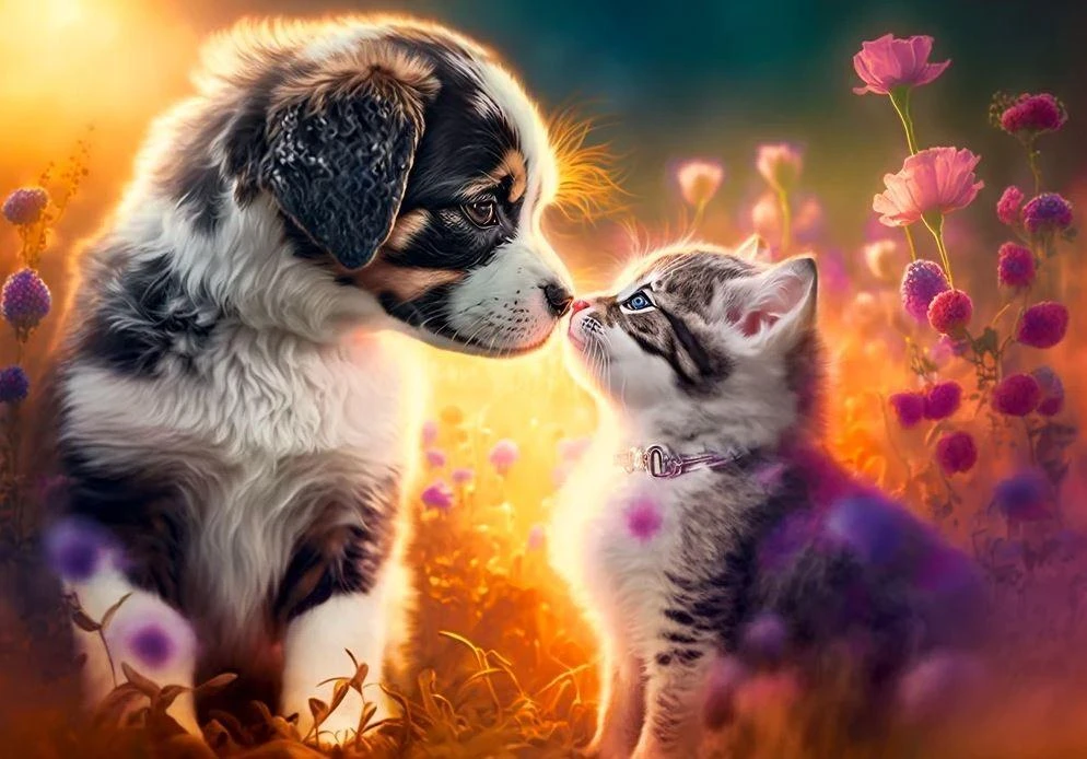 Castorland Dėlionė 500 vnt. - Draugystė