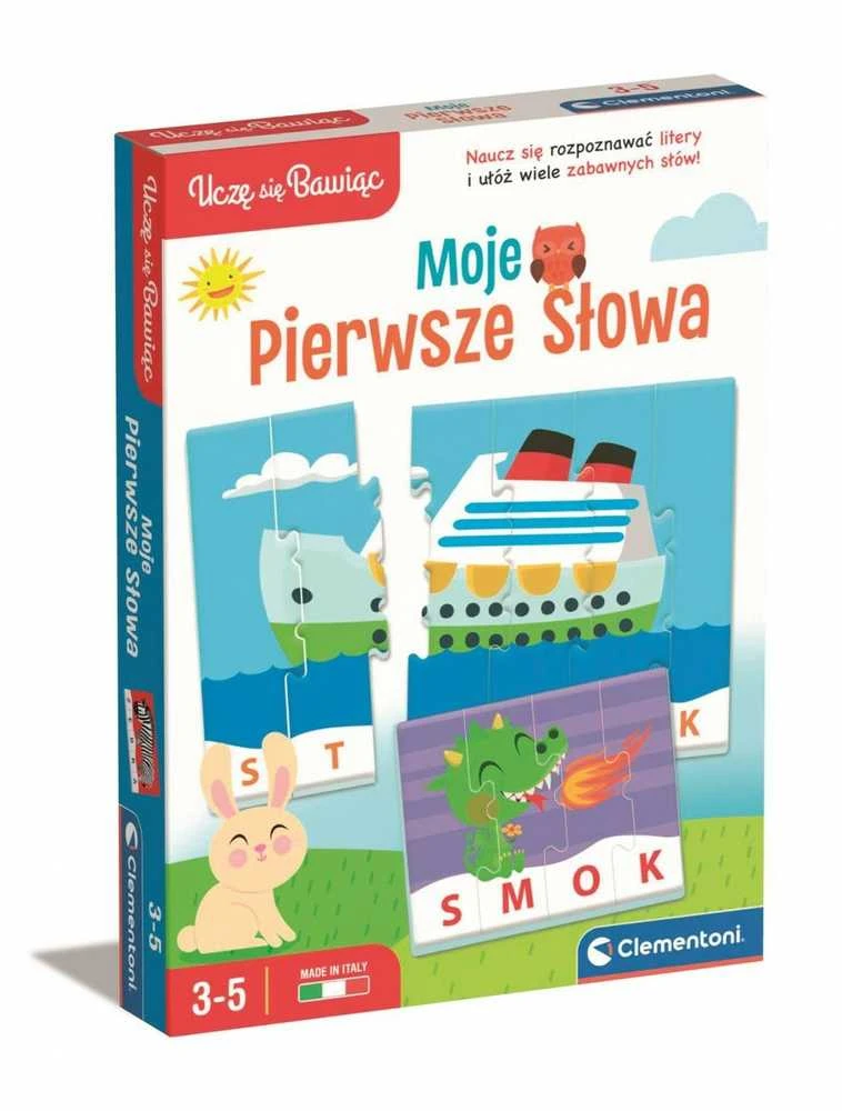 Edukacinis žaidimasMano pirmieji žodžiai, lenkų kalbos Clementoni 50770