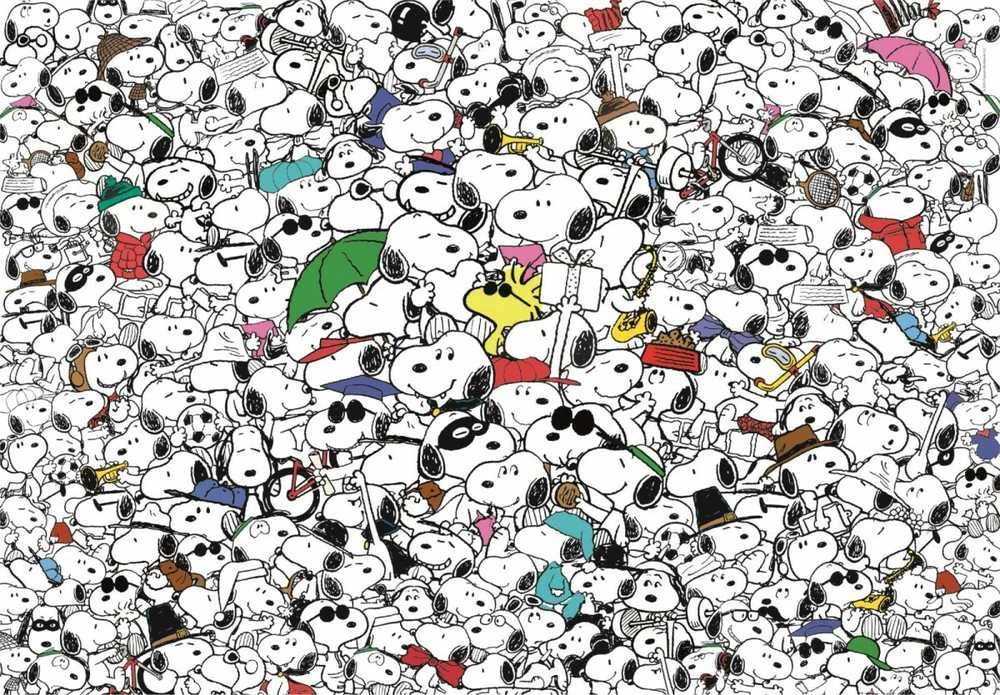 Clementoni Dėlionė 1000 vnt. - Peanuts