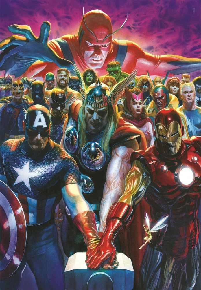 Clementoni Dėlionė 1000 vnt. - Marvel Keršytojai (The Avengers)