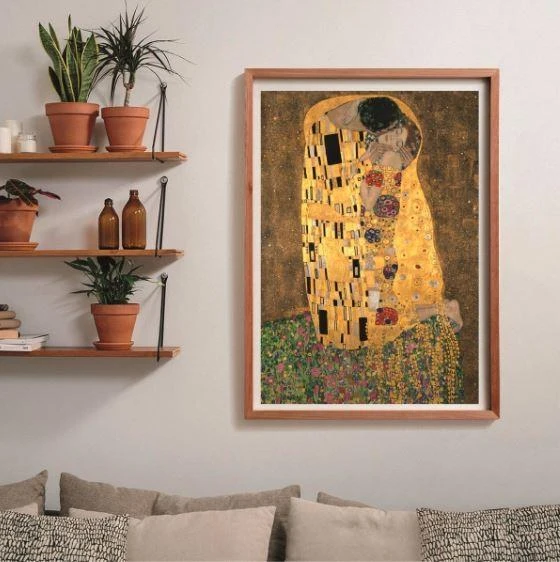 Clementoni Dėlionė 1000 vnt. - Gustavas Klimtas: Bučinys