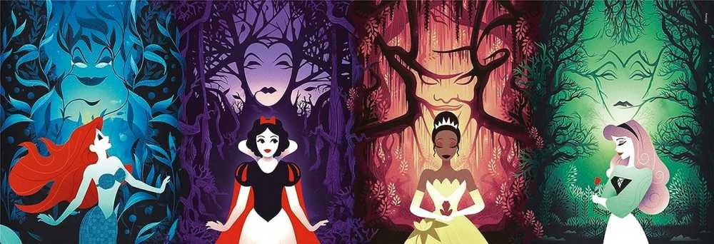 Clementoni Dėlionė 1000 vnt. - Disney Princesės