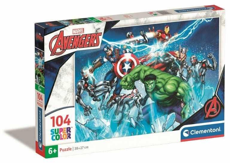 Clementoni Dėlionė 104 vnt. - Marvel Keršytojai