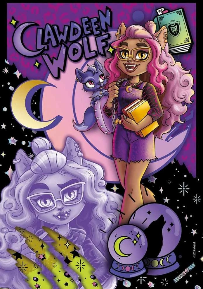 Dėlionė Clementoni Monster High Clawdeen Wolf 150 el. 28183