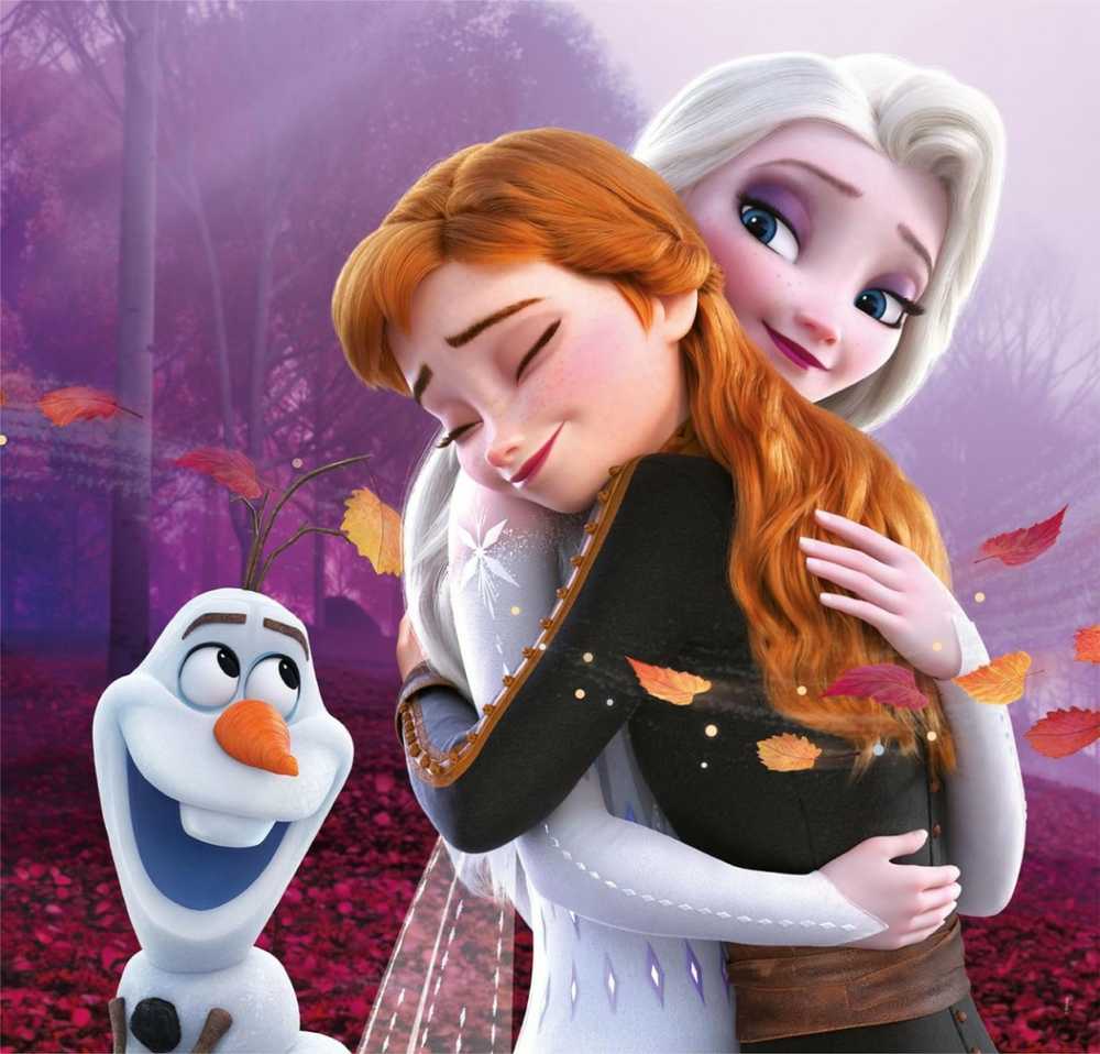Clementoni Dėlionė 3x48 vnt. - Frozen
