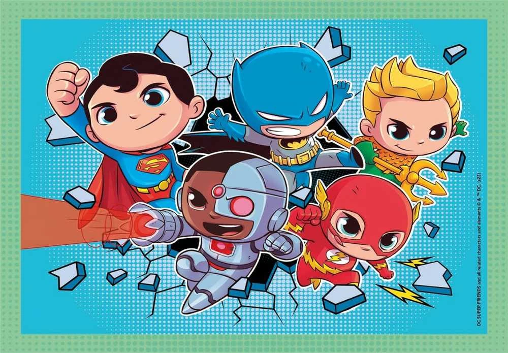 Clementoni Dėlionė 72 vnt. - Superfriends