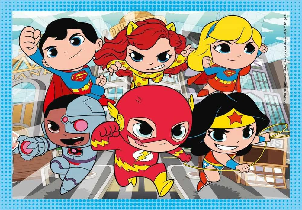 Clementoni Dėlionė 72 vnt. - Superfriends