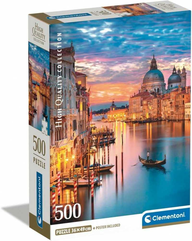 Clementoni Dėlionė 500 vnt. - Venecija aprašymas - Prekės nuotrauka