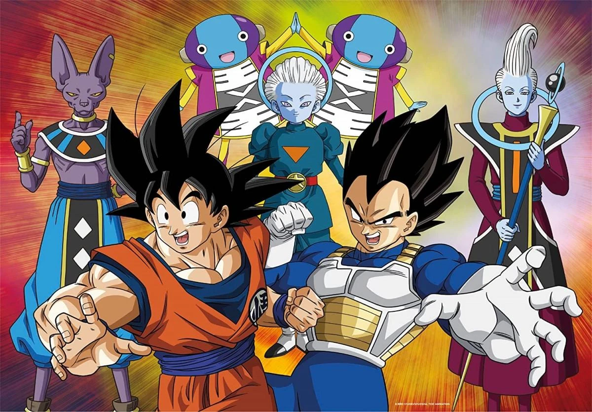 Clementoni Dėlionė 500 vnt. - Drakonų kova Z (Dragon Ball Z)