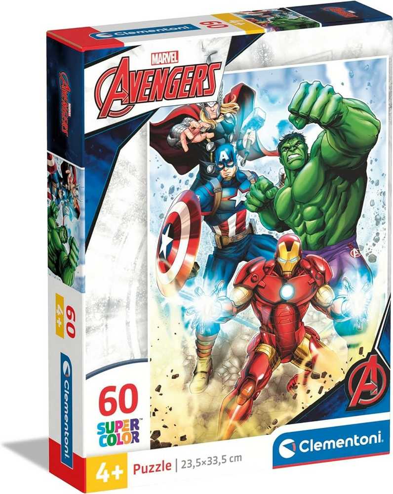 Clementoni Dėlionė 60 vnt. - The Avengers (Keršytojai)