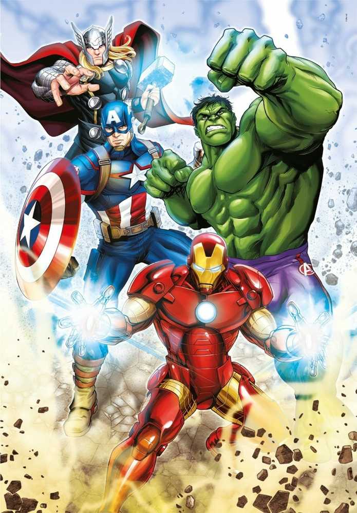 Clementoni Dėlionė 60 vnt. - The Avengers (Keršytojai)