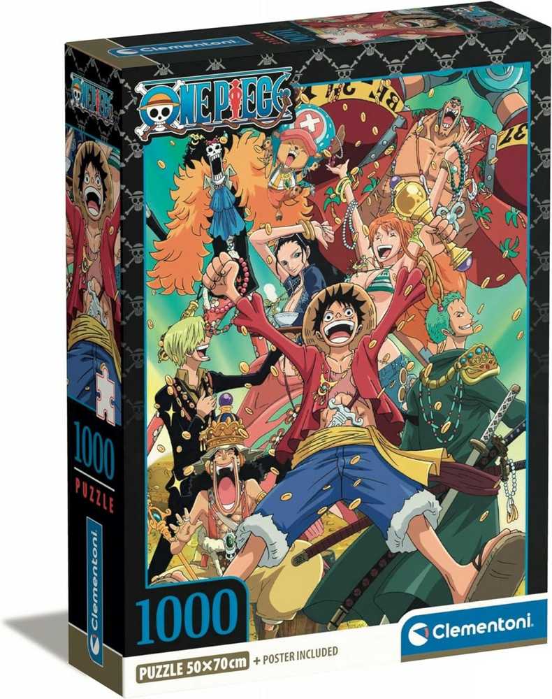 Clementoni Dėlionė 1000 vnt. - Anime OnePiece aprašymas - Prekės nuotrauka