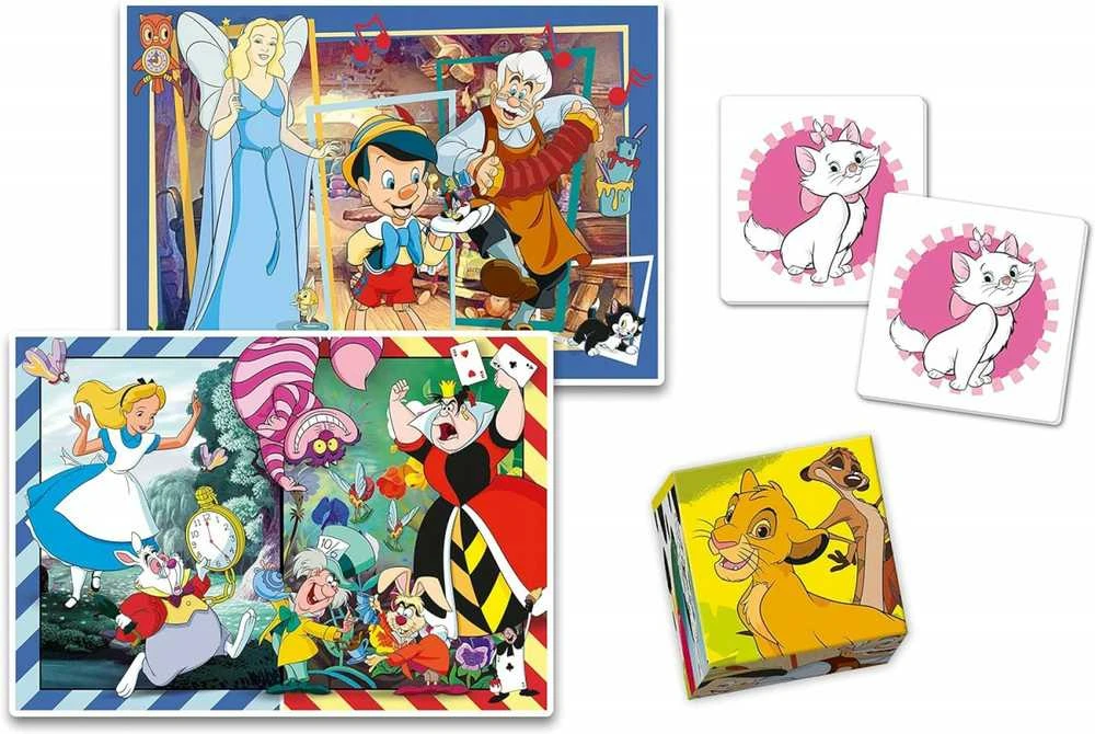 Clementoni žaislai CLE Edukit 4in1 Disney Classic 18290