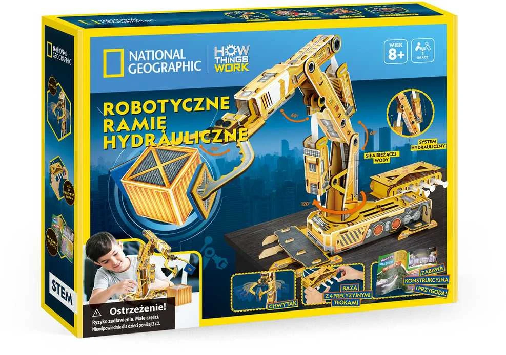 Dėlionė CubicFun 3D galvosūkis hidraulinis robotas