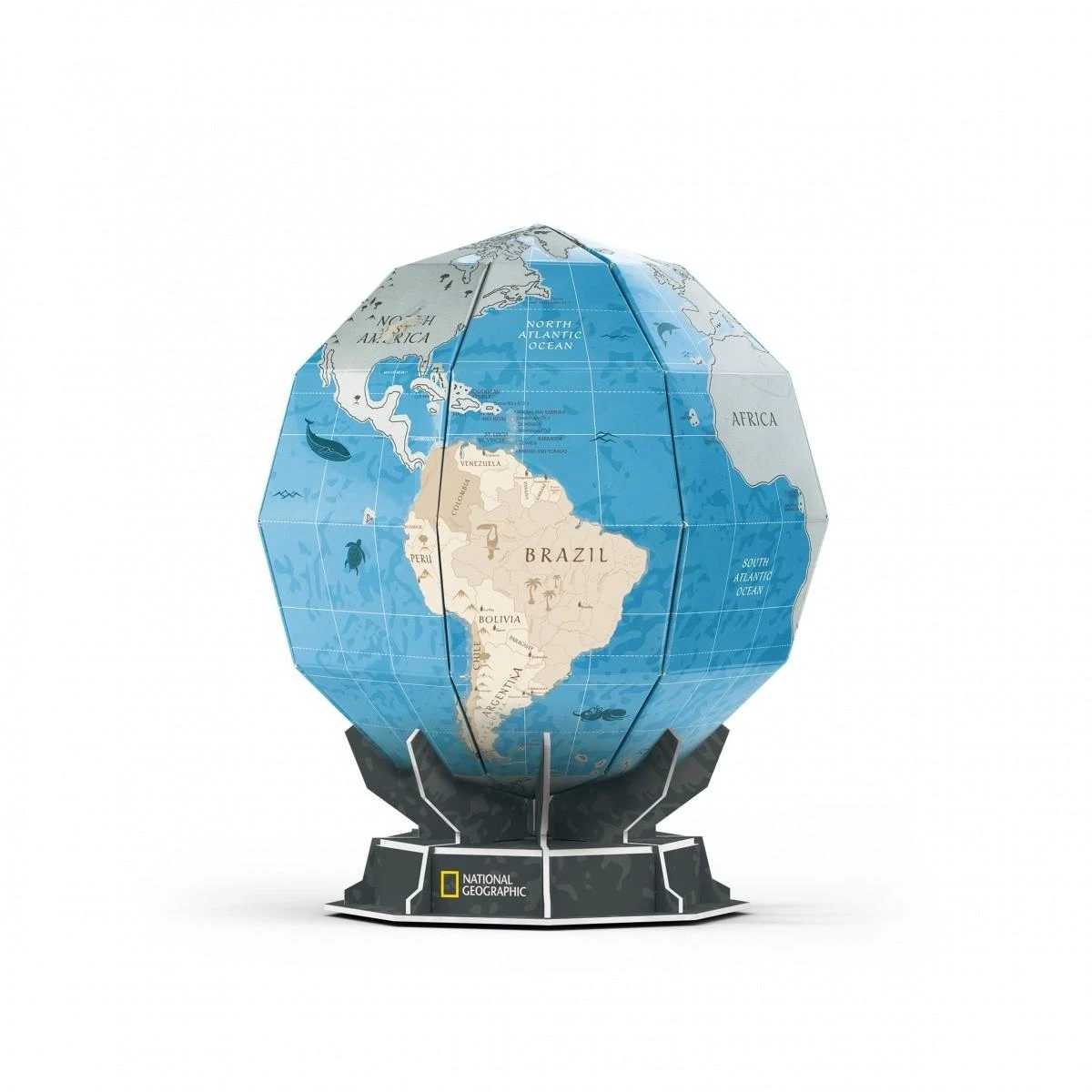 CubicFun 3D Delionė National Geographic Globus